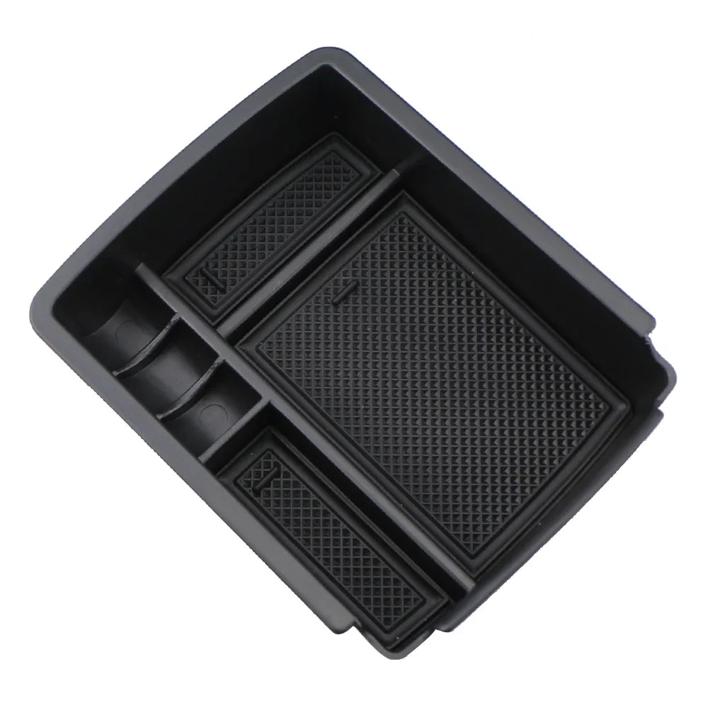 Bac de rangement d'accoudoir central noir pour Volkswagen Golf 7