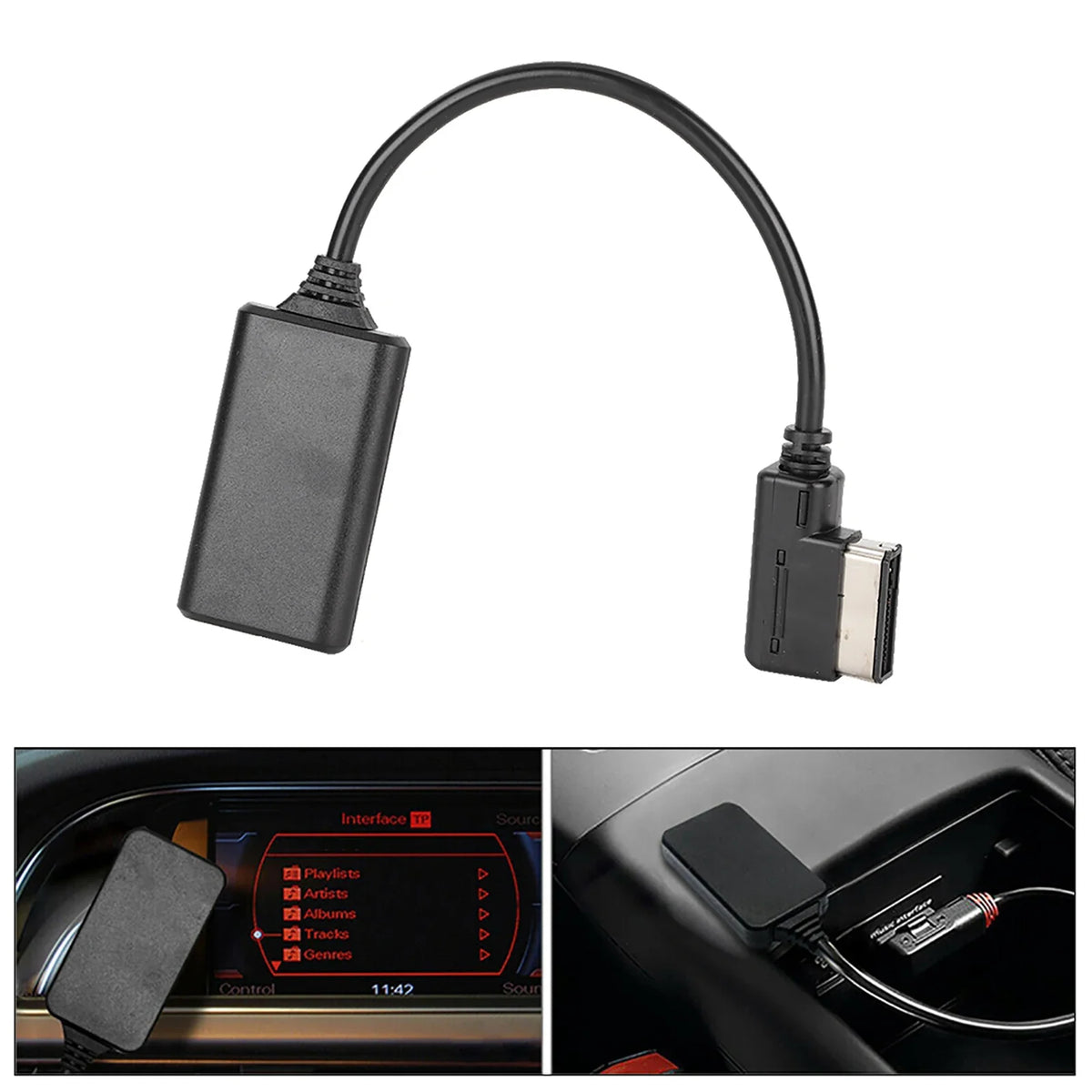 Adaptateur Bluetooth audio MDI pour autoradio Volkswagen RNS 510, RNS 315 et RCD 510