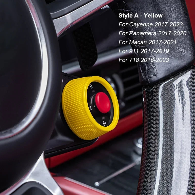 Boutons de volant de rechange pour Porsche Cayenne 9YA / 9YB