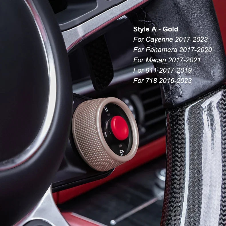Boutons de volant de rechange pour Porsche Cayenne 9YA / 9YB