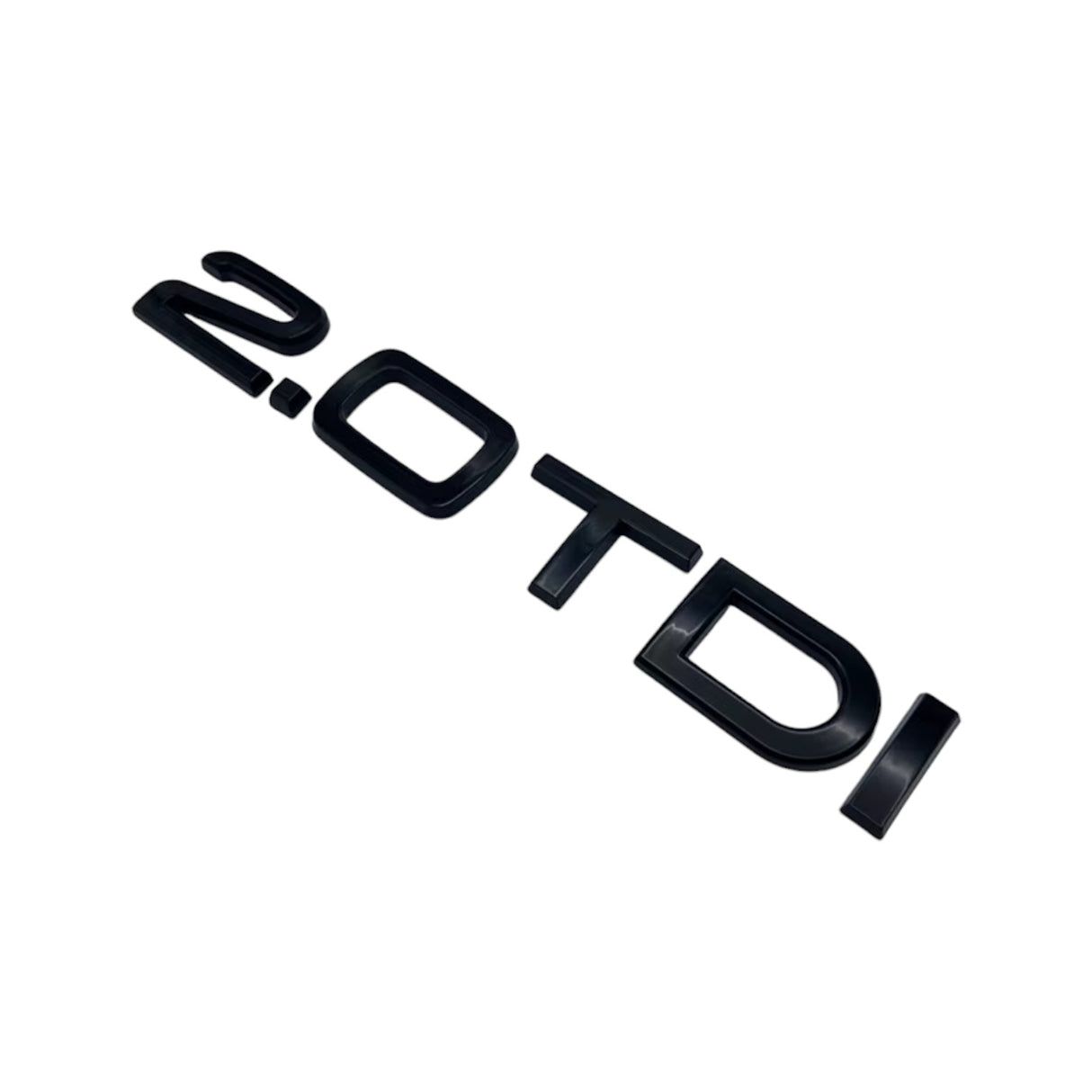 Logo de coffre noir motorisation Badge AUDI 1.9 2.0 2.5 3.0 4.0 TDI
