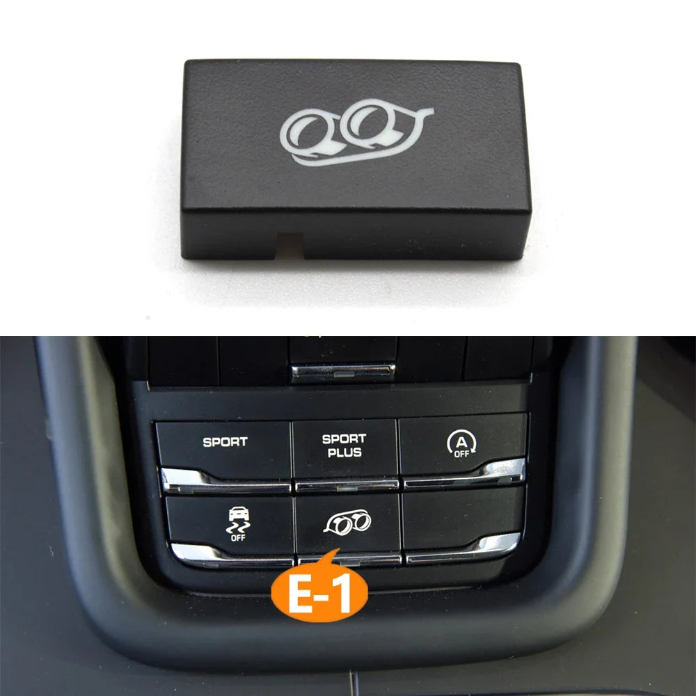 Boutons de console centrale pour Porsche Cayenne 92A