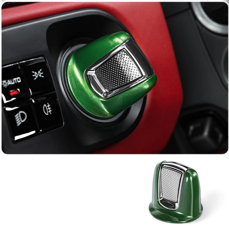 Insert de clé peint pour clé mains libres Porsche