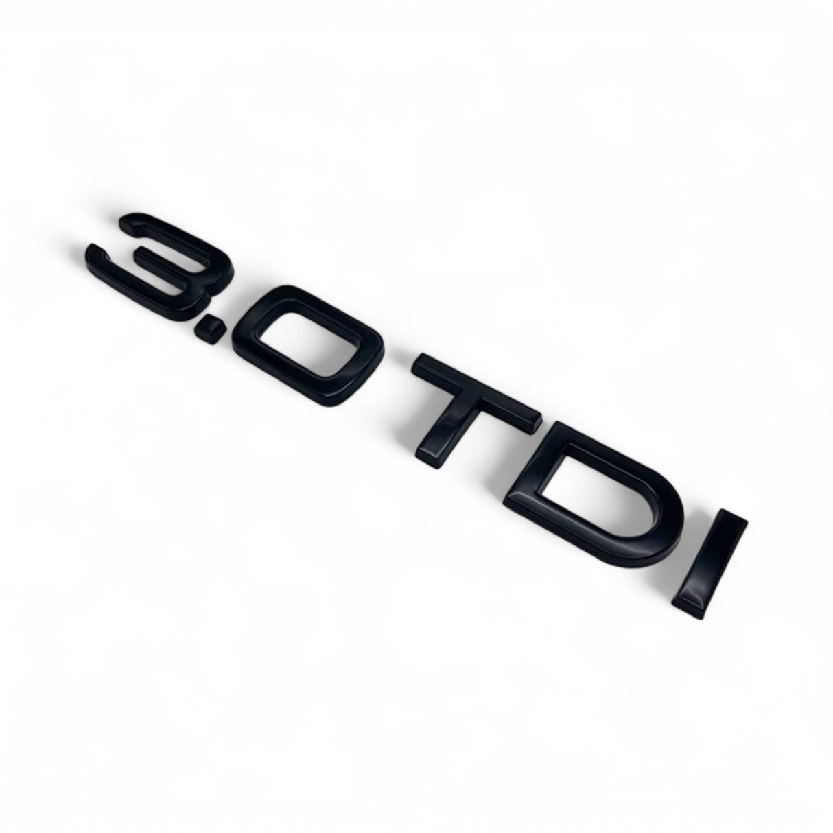 Logo de coffre noir motorisation Badge AUDI 1.9 2.0 2.5 3.0 4.0 TDI