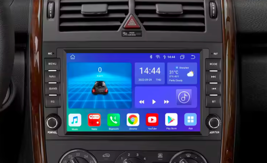 Autoradio connecté Android Auto et Apple CarPlay pour VW Crafter (2006 à 2012)