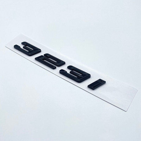 323i Badges de coffre Lettrage Noirs BMW Série 3 modèles E36 E46 E92 F30 320d 330d 335i