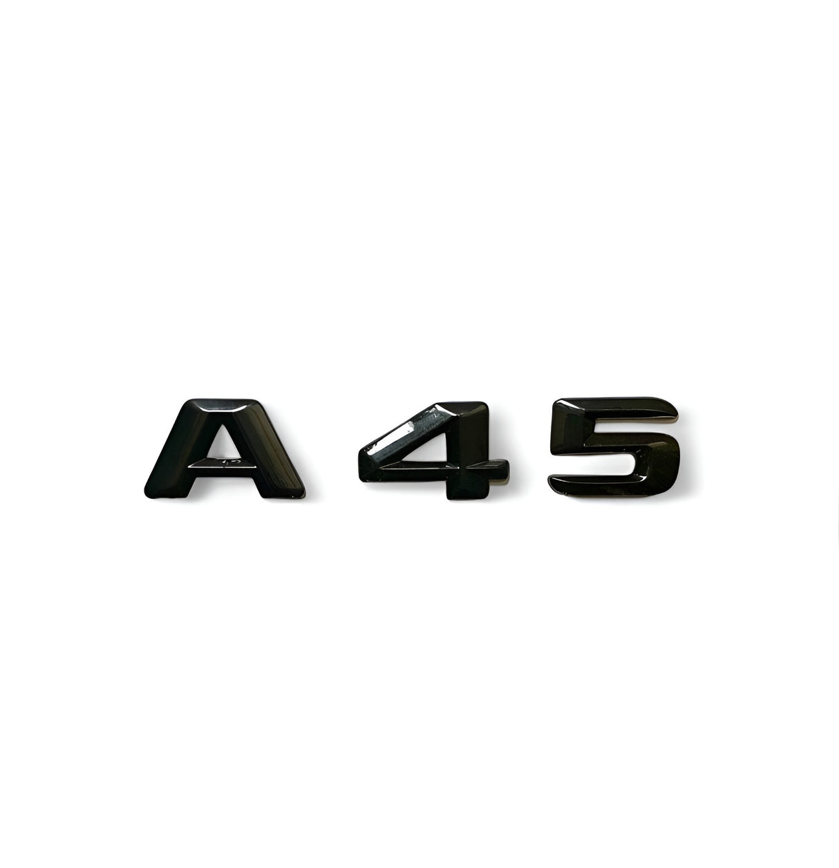 Logos Noirs Badges de coffre Mercedes A45 A35 A45s A35s AMG Classe A W176 W177