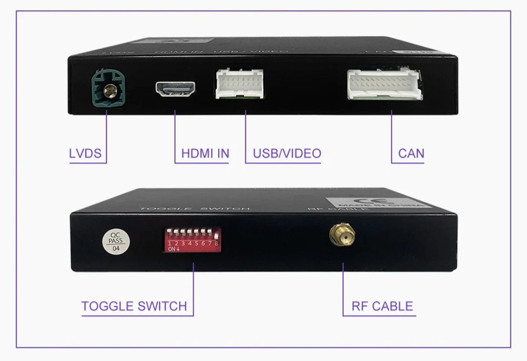 Boîtier Autoradio connecté Android Auto et Apple CarPlay pour Mercedes Classe S W222 NTG 5.0 (2013 à 2017)