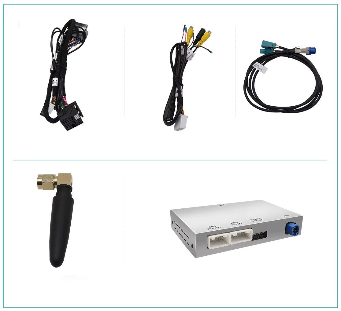 Boîtier Autoradio connecté Android Auto et Apple CarPlay pour Mercedes Vito, Viano et Classe V W447 NTG 5.0 (2015 à 2019)