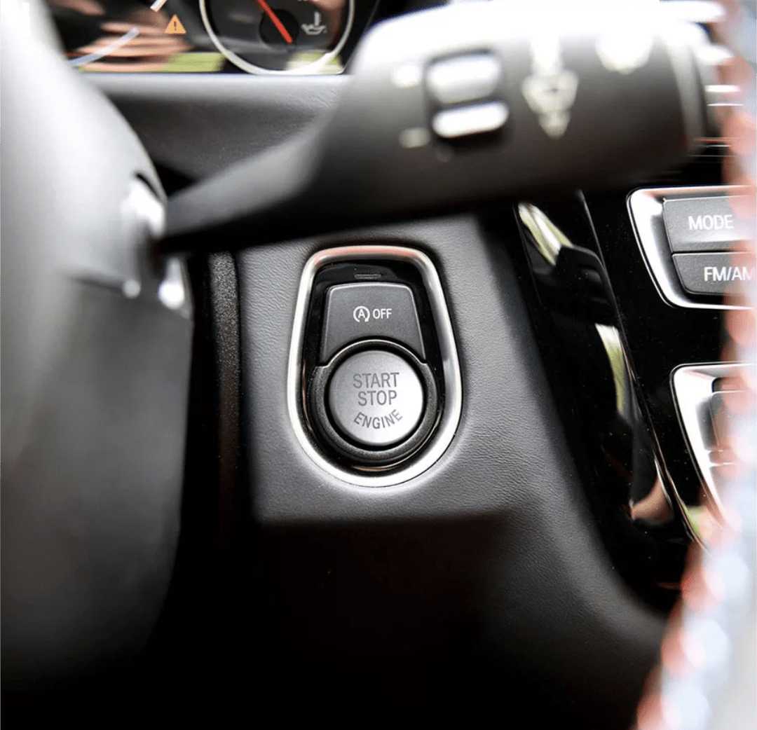 Bouton de Démarrage Performance Rouge Bleu Argent pour BMW Série 1 2 3 4 5 X3 X4 X5 X6 F20 F30 F32 (2010 à 2020)