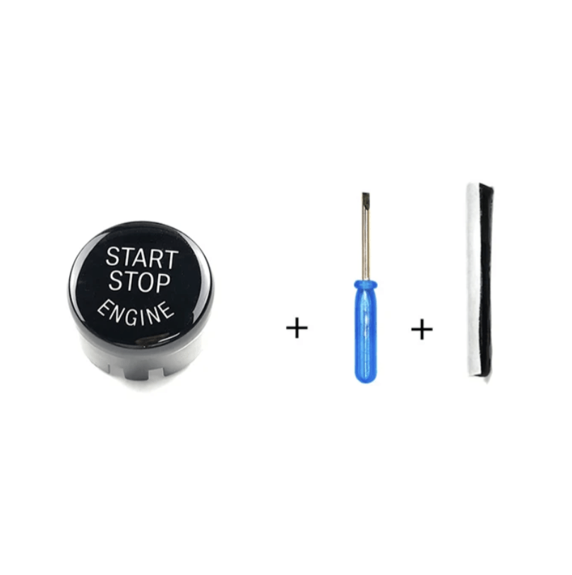 Bouton de Démarrage Performance Rouge Bleu Argent pour BMW Série 1 2 3 4 5 X3 X4 X5 X6 F20 F30 F32 (2010 à 2020)