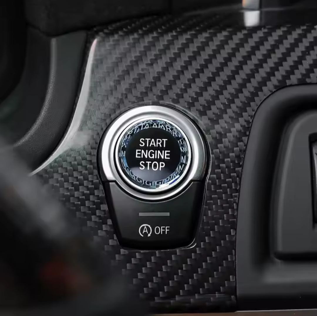 Bouton de démarrage Start/Stop Cristal pour BMW Série 7 F01 (2008 à 2015)
