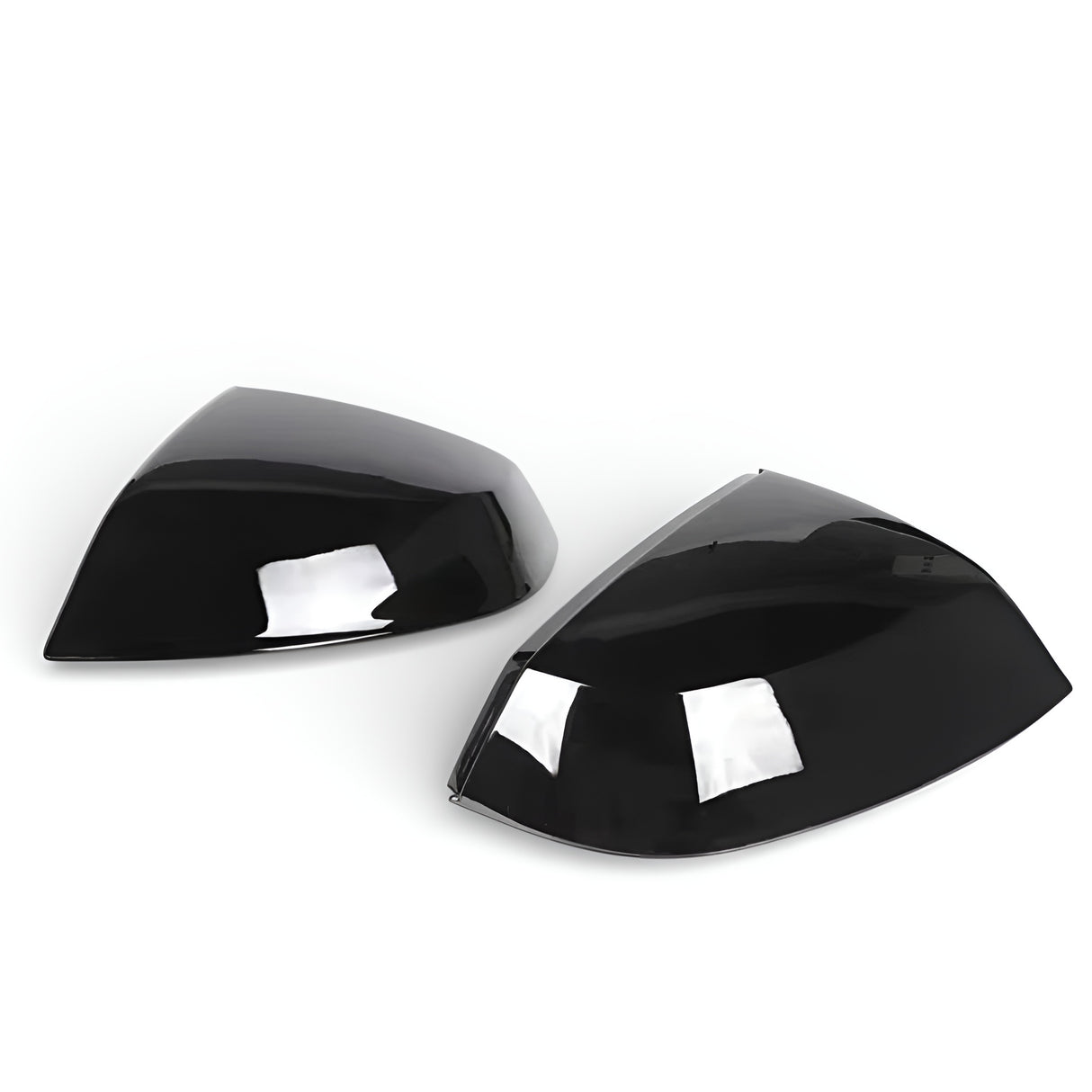 Coques de rétroviseurs noires brillantes pour Audi Q5 II (2018 - 2024)