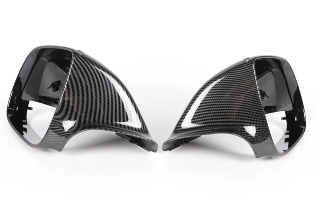 Audi A4, S4, RS4 B9 (2017-2022) - Glossy black mirror covers