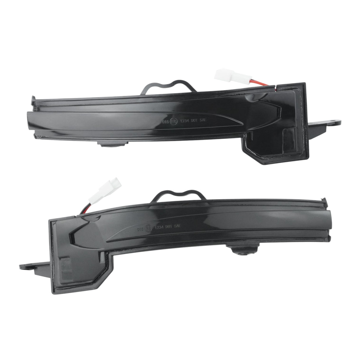 Dynamic LED Scrolling Wing Mirror Turn Signals for Mercedes CLA C118 - 2019 to 2025