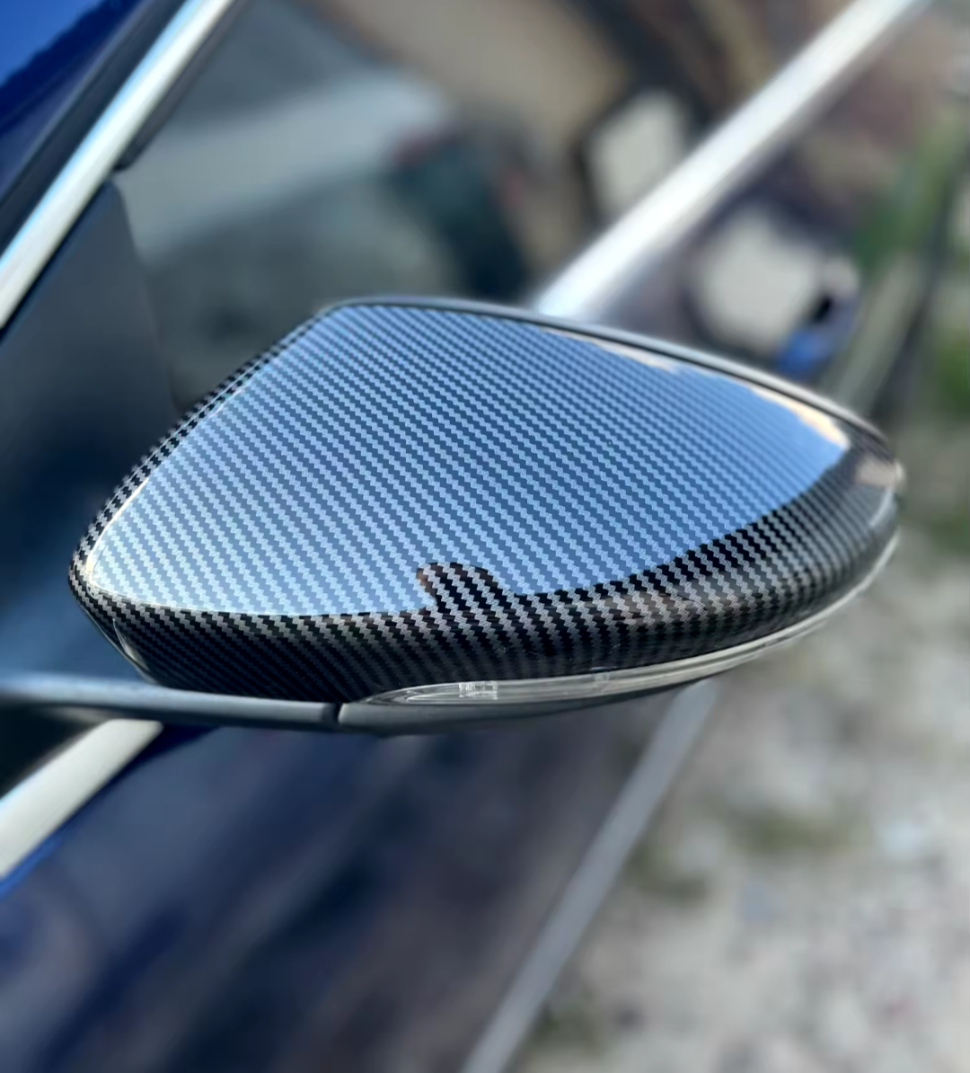Coques de rétroviseurs en finition carbone pour VW Golf 6 (2008 - 2014)