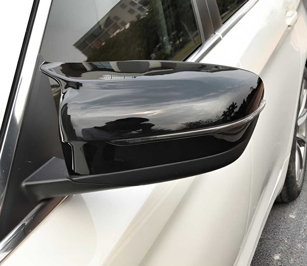 Coques de rétroviseurs look M5 Competition noires brillantes pour BMW Série 5 G30 (2018 - 2025)