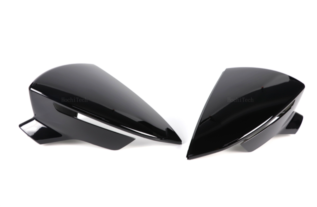 Coques de rétroviseurs noires brillantes Seat Arona KJ7 (2017 - 2023)