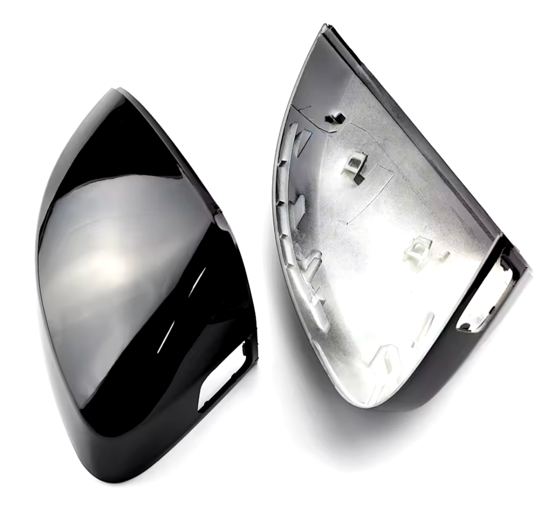 Coques de rétroviseurs noires brillantes pour AUDI A3 8V (2012 - 2020)