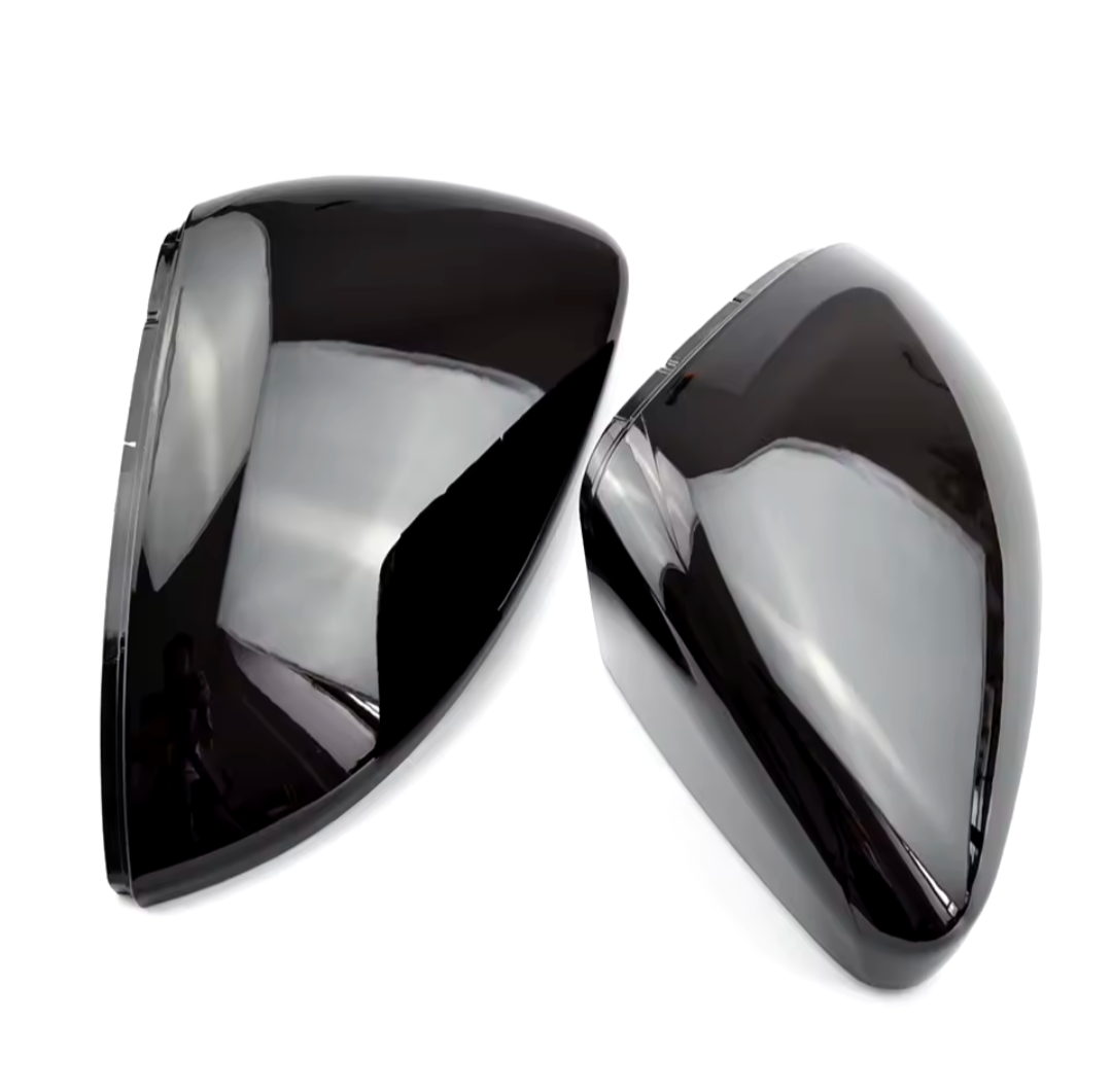Coques de rétroviseurs noires brillantes pour VW Golf 7 (2012 - 2020)