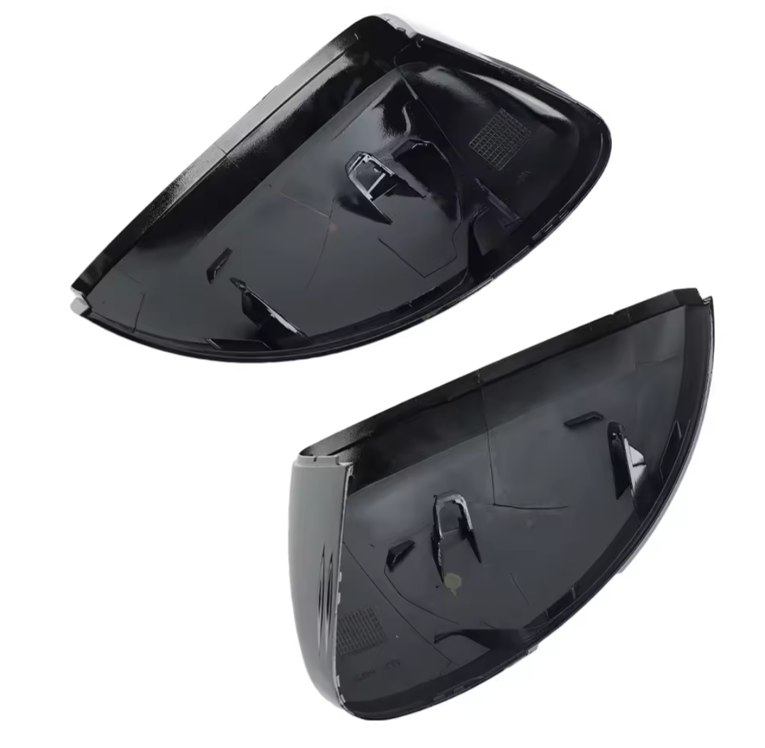 Coques de rétroviseurs noires brillantes pour VW Tiguan (2009 - 2016)