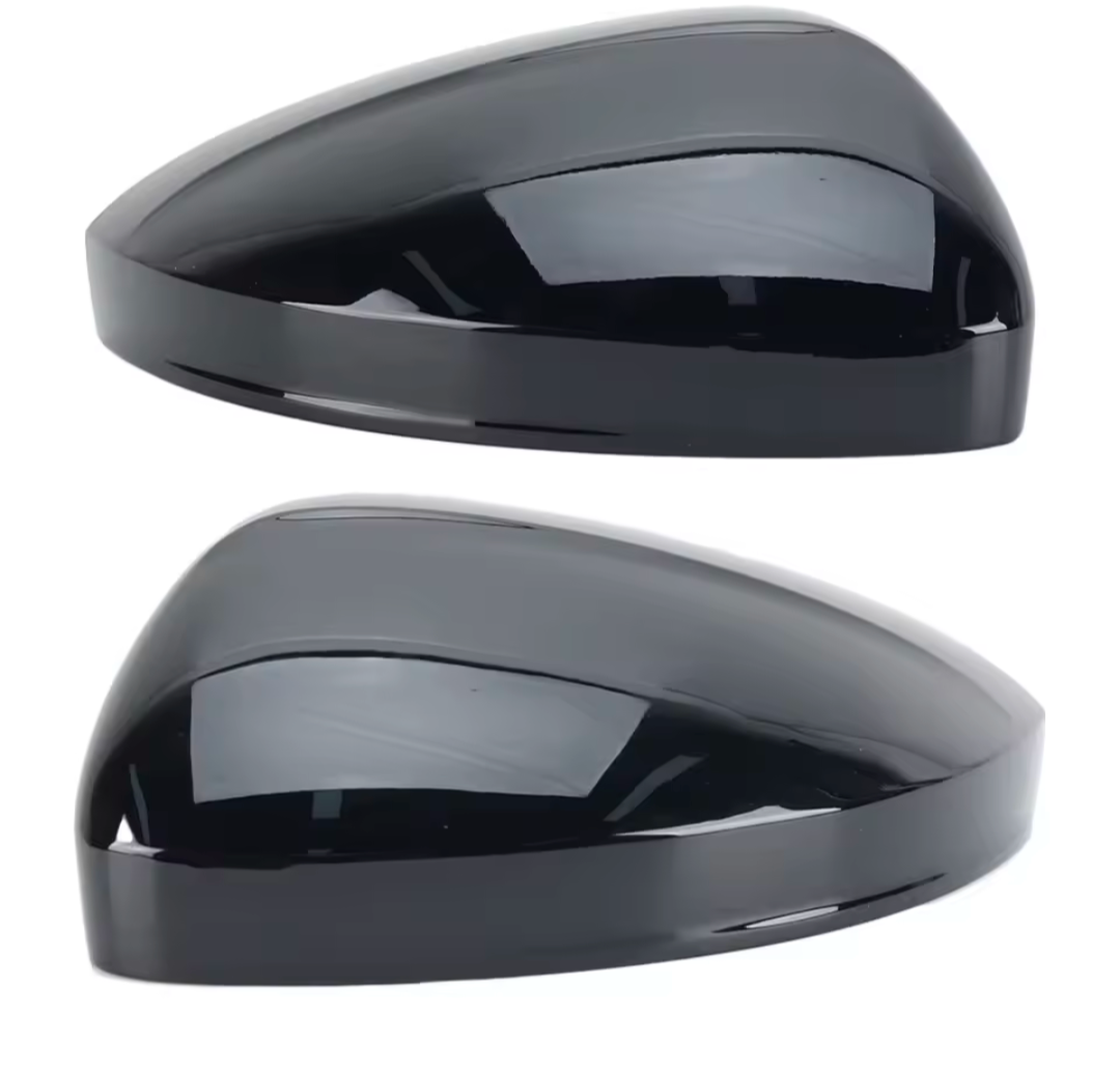 Coques de rétroviseurs noires brillantes pour VW Tiguan (2009 - 2016)