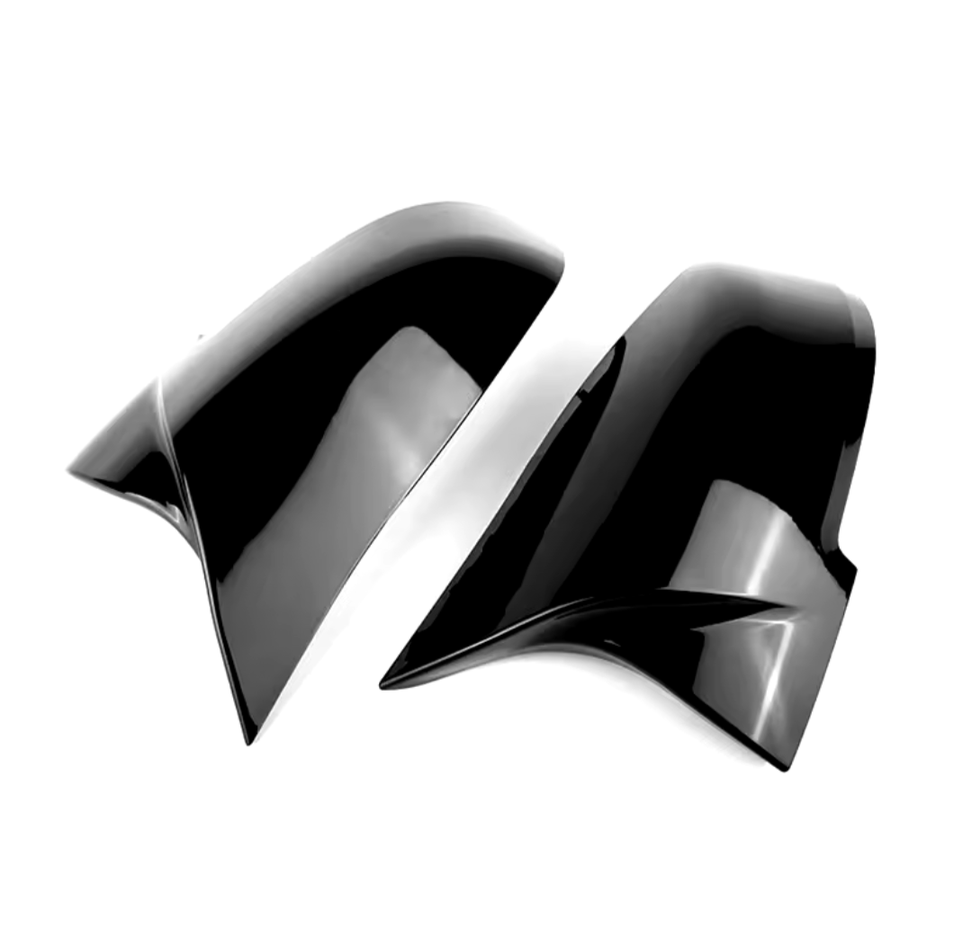 Coques de rétroviseurs noires brillantes type M2 Competition pour BMW Série 2 F22 et M2 F87 (2012 - 2021)