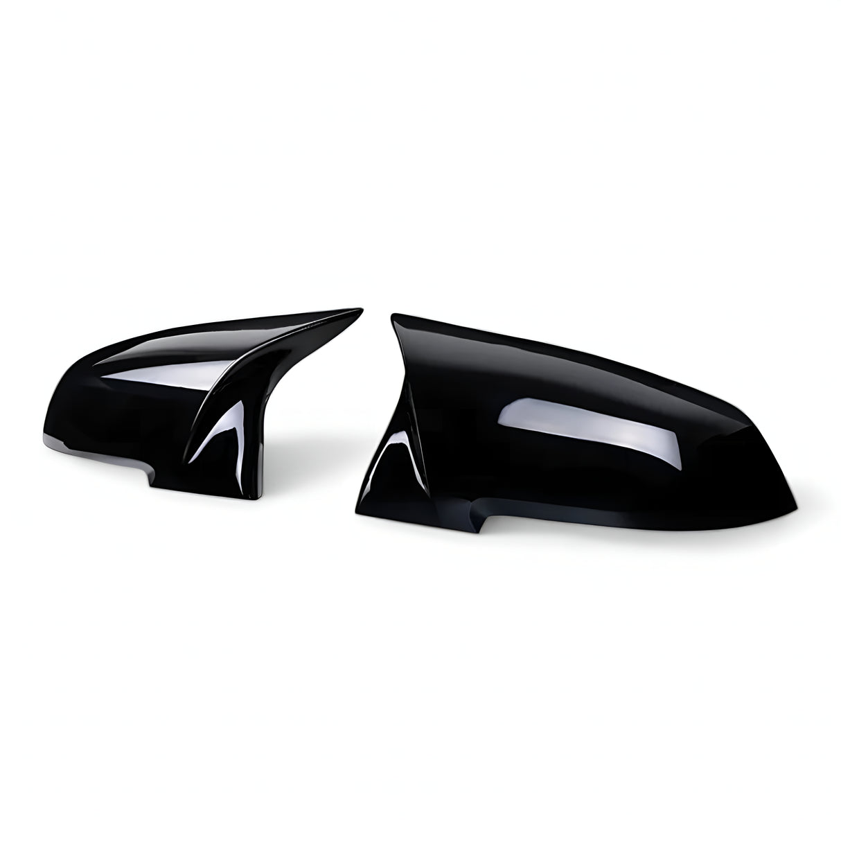 Coques de rétroviseurs noires brillantes type M2 Competition pour BMW Série 2 F22 et M2 F87 (2012 - 2021)