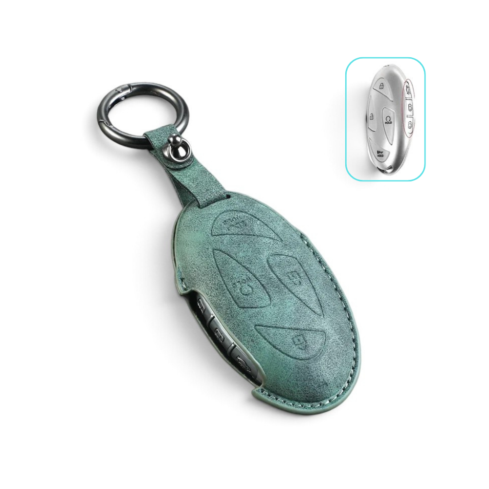 Coque de clé Alcantara pour Hyundai