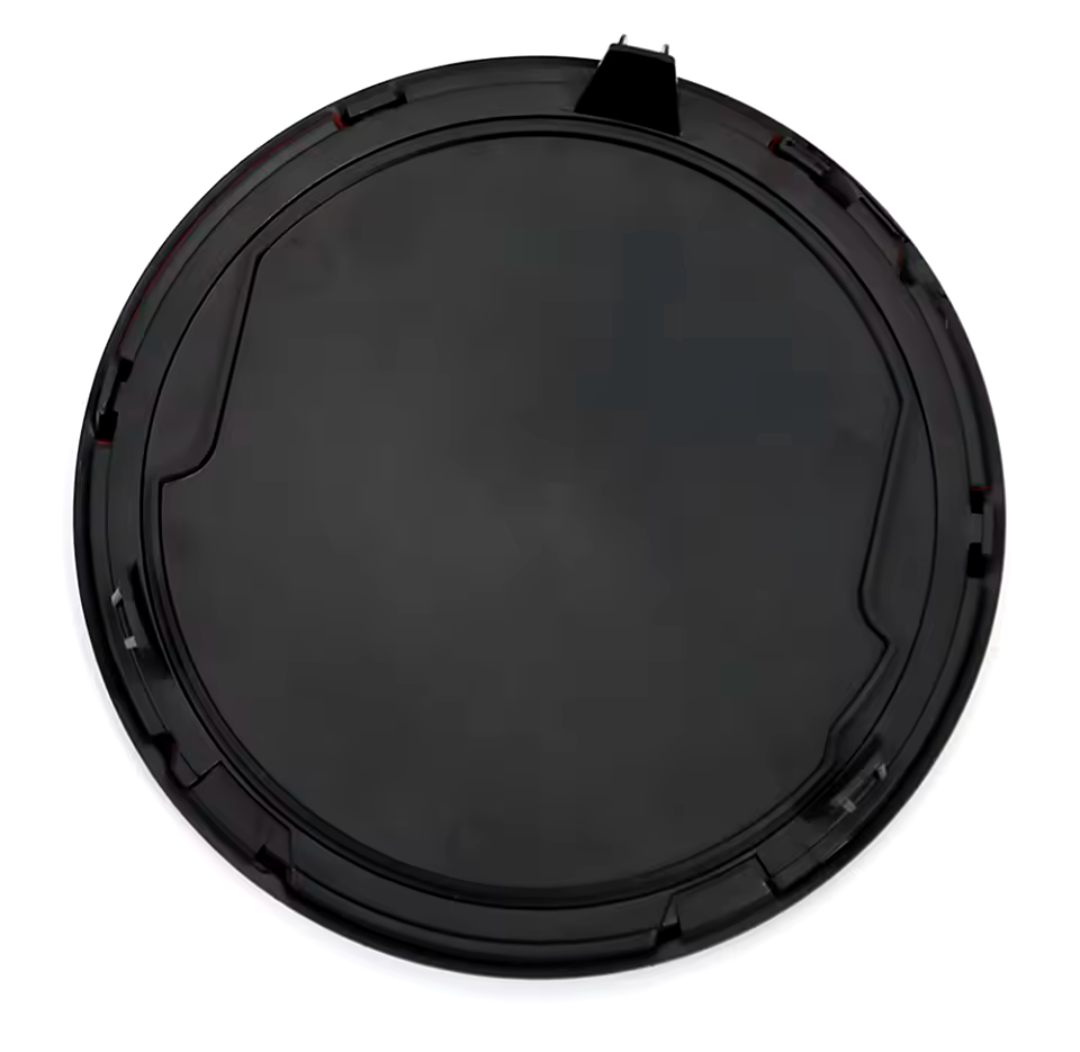 Emblème de calandre logo à l'étoile Mercedes-Benz Noir Brillant