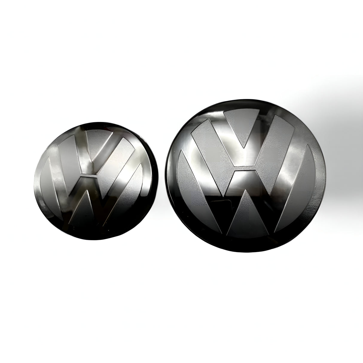 Black front and rear emblems with VW Tiguan logos (2016 - 2024)