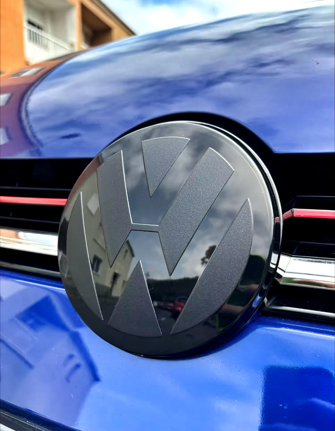 Emblèmes avant et arrière noirs logos VW GOLF 7 avec ACC