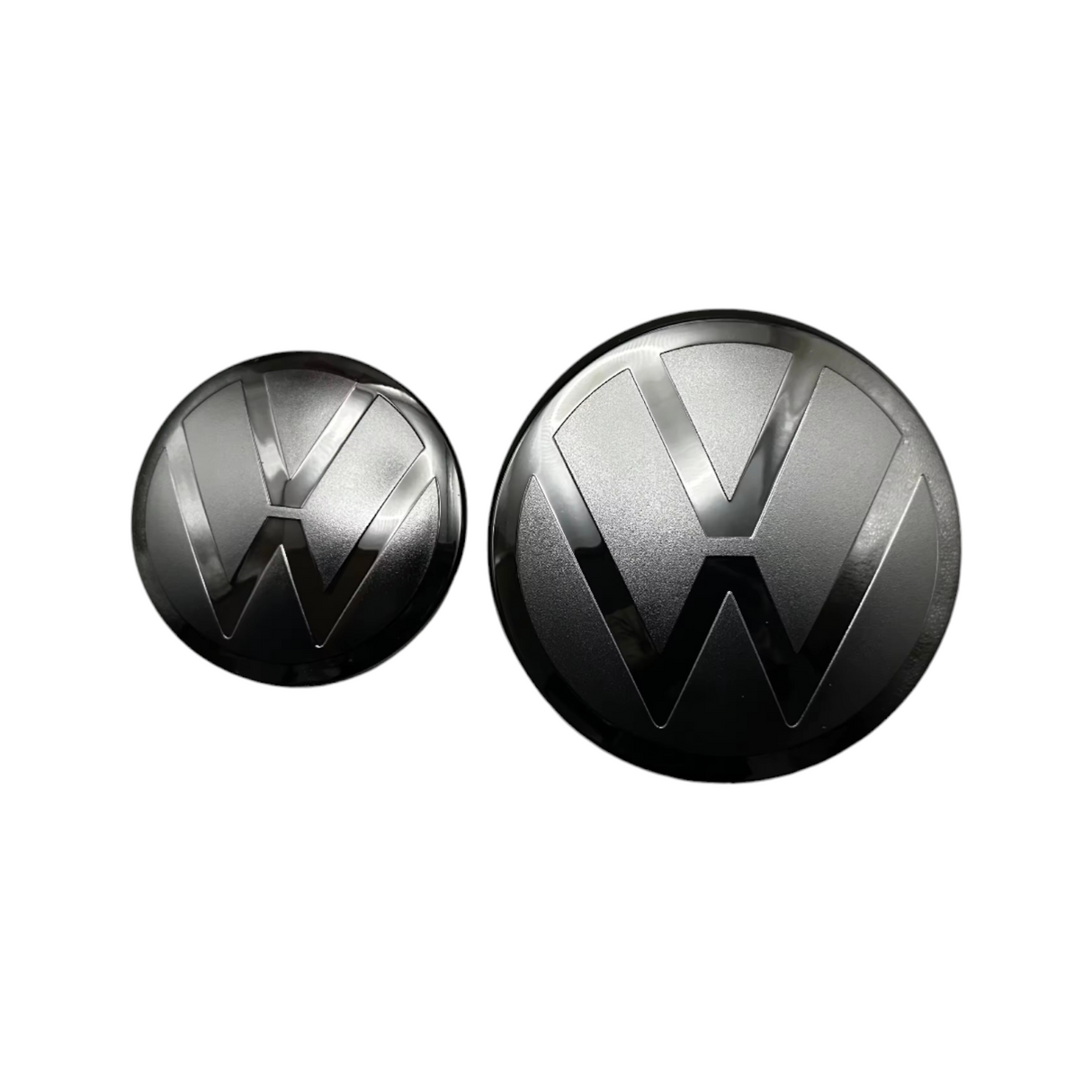 Emblèmes avant et arrière noirs logos VW GOLF 8 (2020 - 2025)