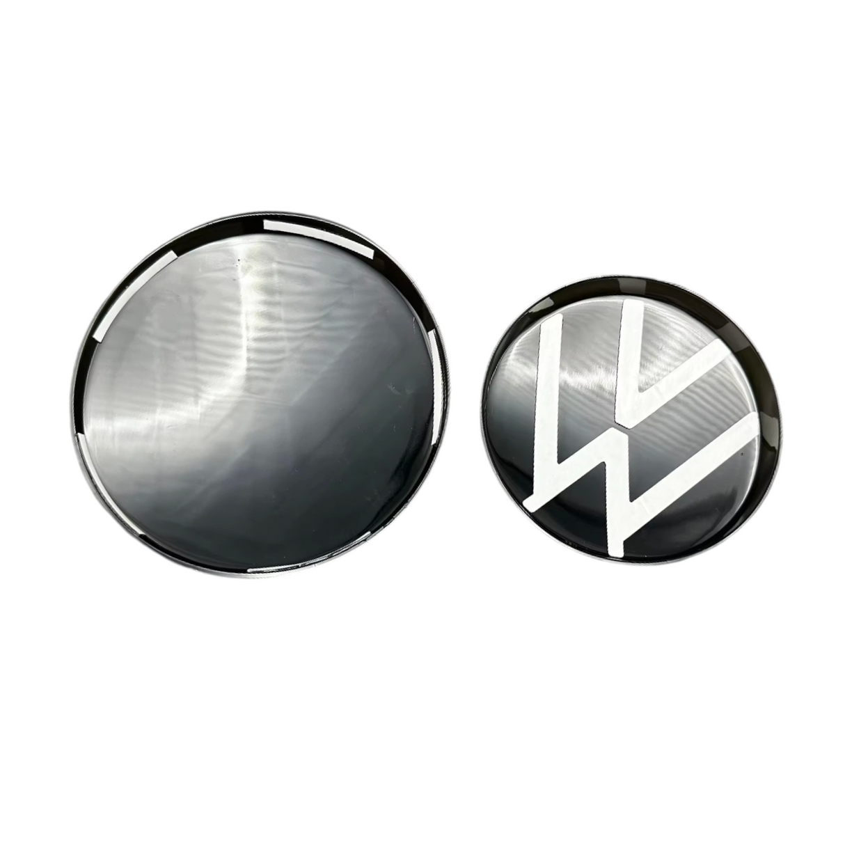 Emblèmes avant et arrière noirs logos VW GOLF 8 (2020 - 2025)