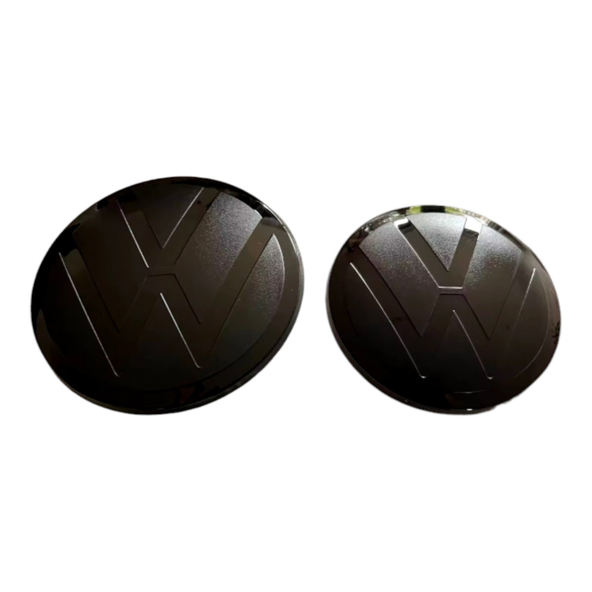 Emblèmes avant et arrière noirs logos VW GOLF 8 (2020 - 2025)