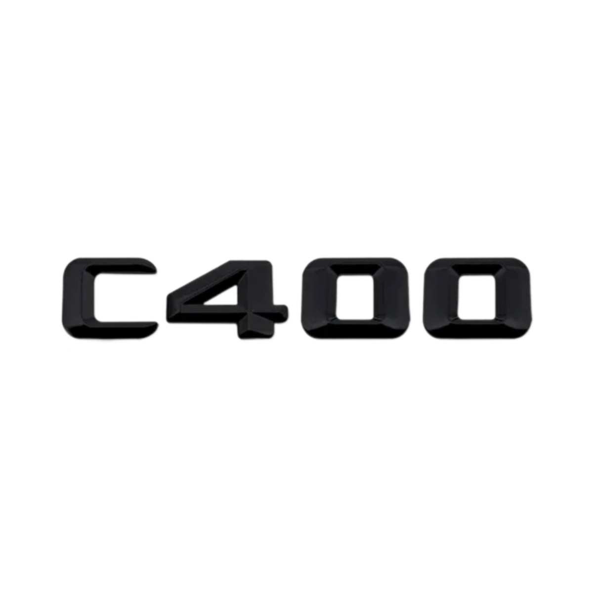 Emblèmes de coffres noirs logos Mercedes Classe C