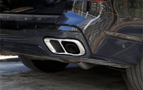 Embouts Sorties Enjoliveurs d'échappements noires BMW M look pour BMW X5 G05