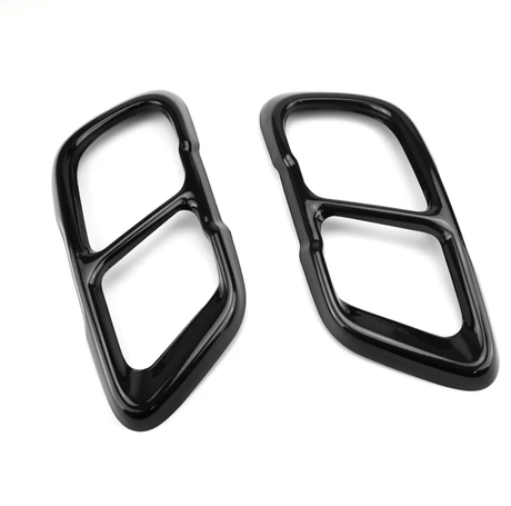 Embouts Sorties Enjoliveurs d'échappements noires BMW M look pour BMW X5 G05