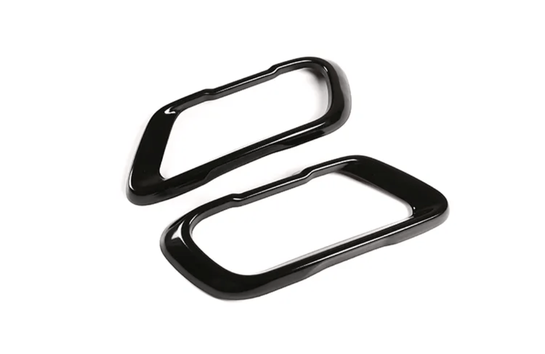 Embouts Sorties Enjoliveurs d'échappements noires BMW M look pour BMW X5 G05, X6 G06 et X7 G07