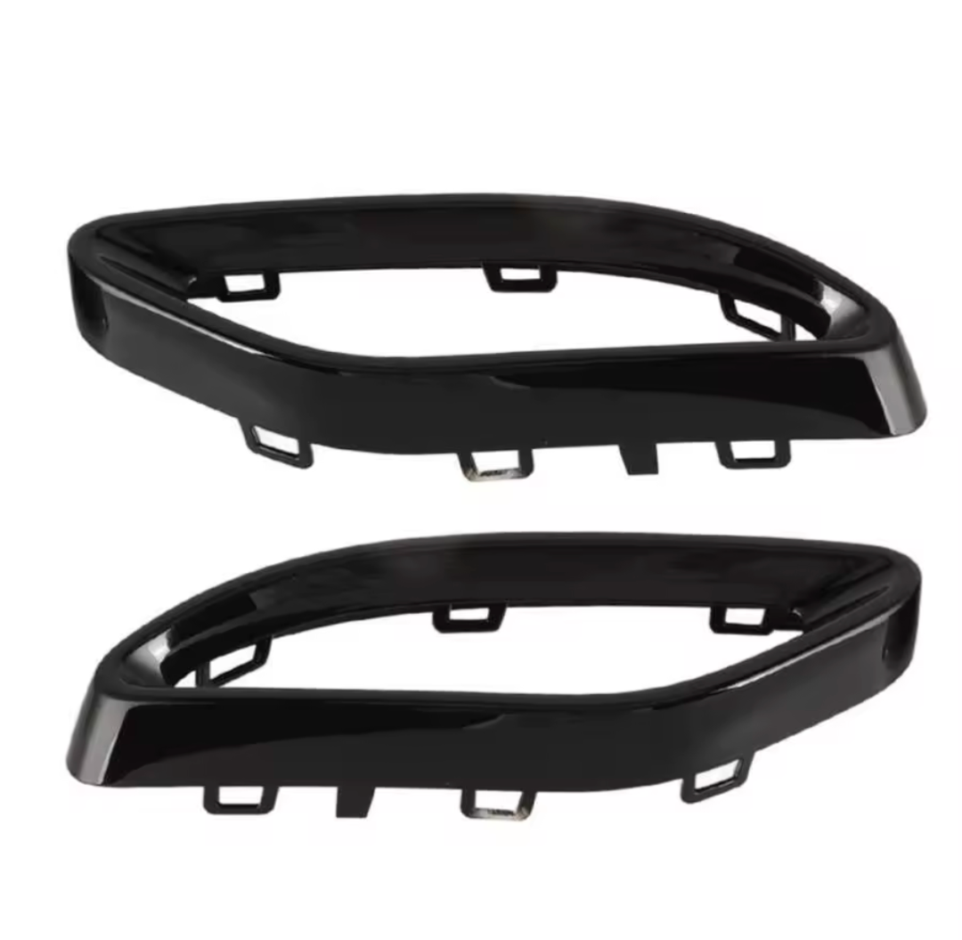 Embouts d'Echappement Performance Noirs pour Mercedes A B C CLS E GLC AMG Line (2014-2022)