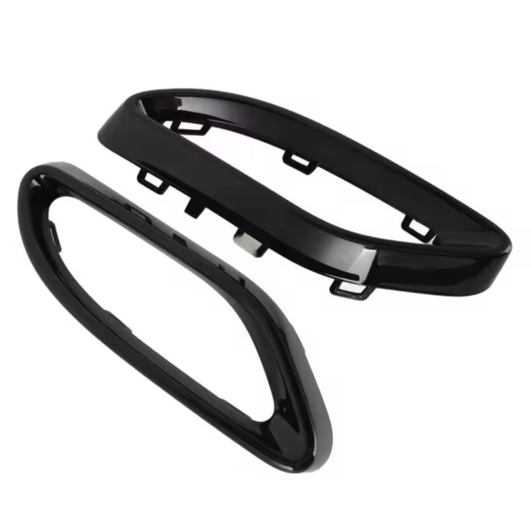 Embouts d'Echappement Performance Noirs pour Mercedes A B C CLS E GLC AMG Line (2014-2022)