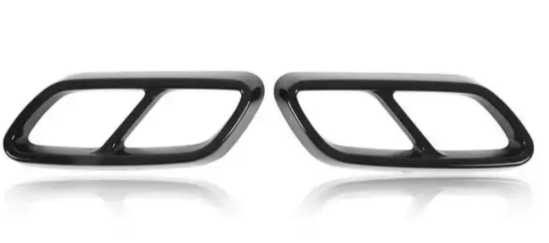 Embouts d'Échappements Performance Noirs pour Mercedes Classe W206 type AMG (2015-2022)