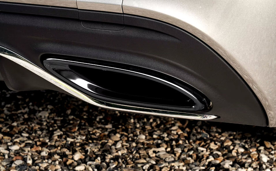 Embouts d'Échappements Performance Noirs pour Mercedes GLC W253 C253 type AMG (2015-2022)