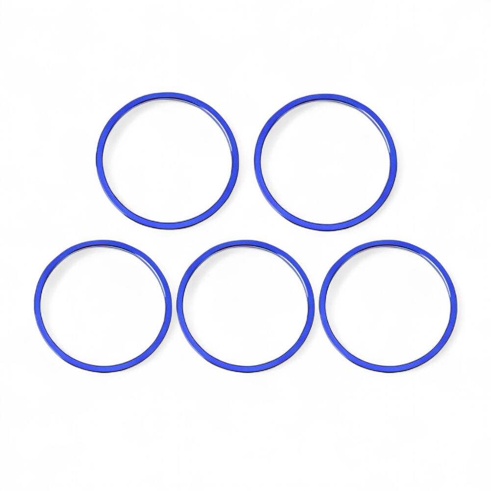 Entourages Grilles de Climatisation Rouge Bleu pour Mercedes GLC X253 - 2015 à 2022