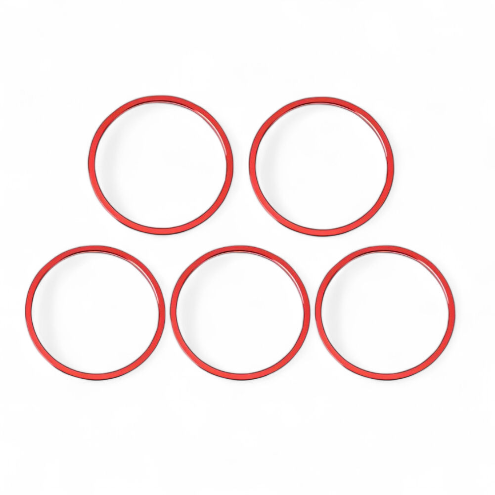 Entourages Grilles de Climatisation Rouge Bleu pour Mercedes GLC X253 - 2015 à 2022