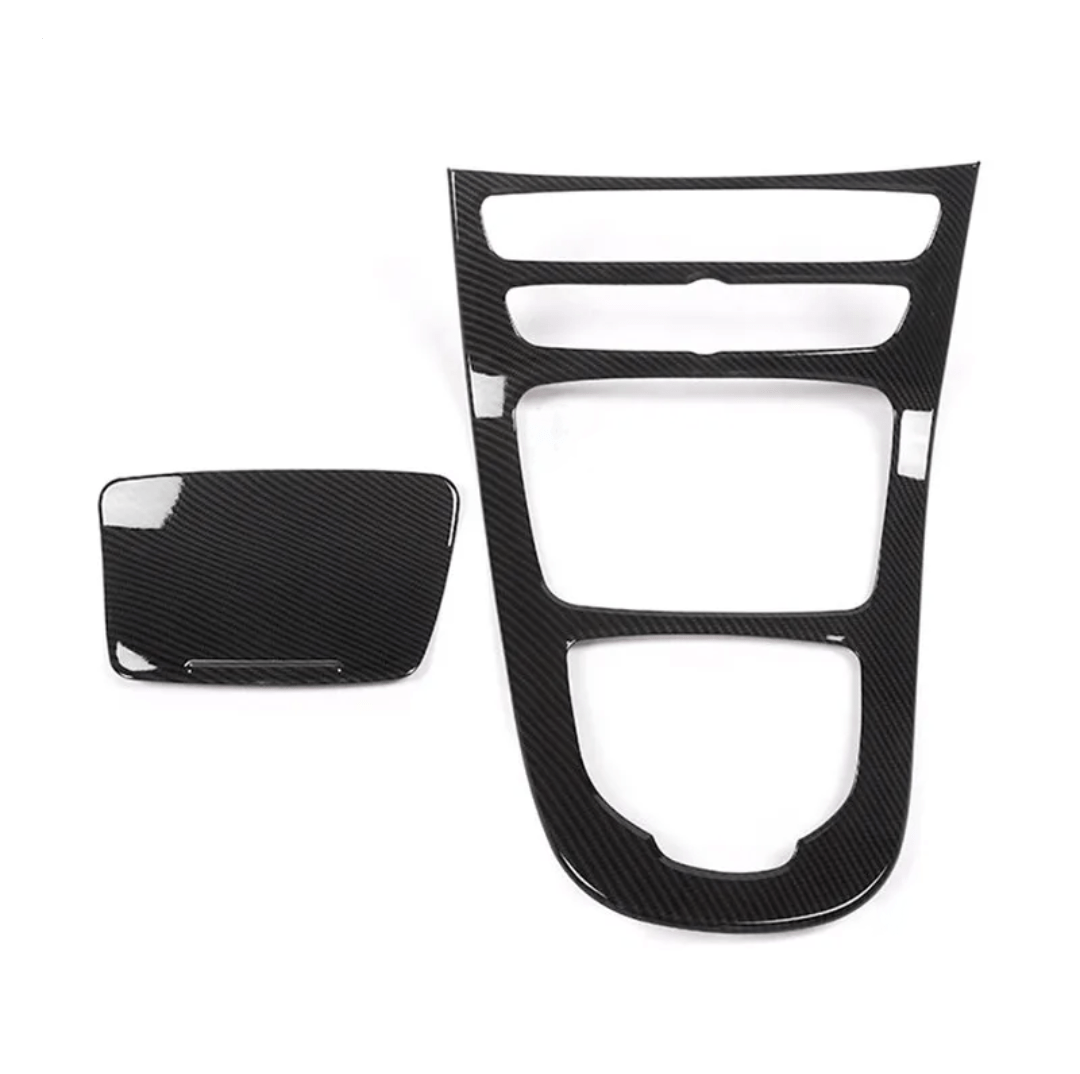 Garniture console centrale carbone replica pour Mercedes Classe E W213 (2016 - 2018)