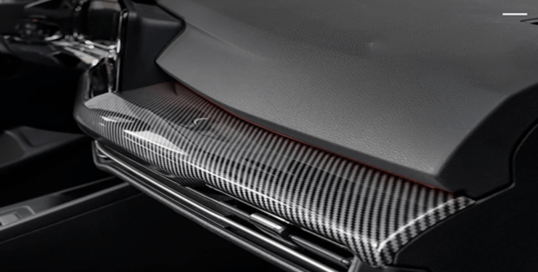 Garniture tableau de bord carbone pour VW GOLF 8 - 2019 à 2024