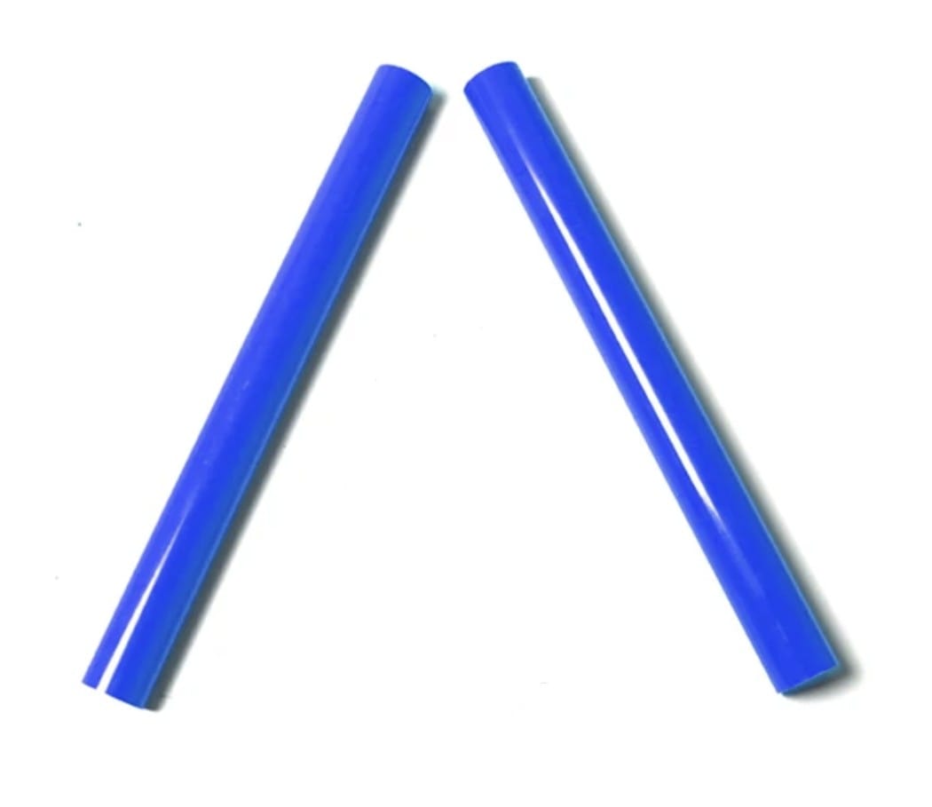 Garnitures Barres de renfort de calandres avant V-Brace Bleues pour BMW