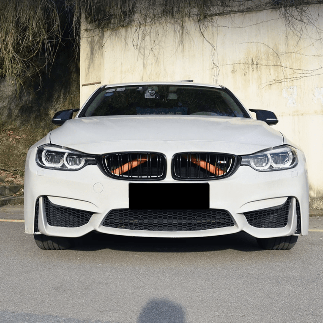 Garnitures Barres de renfort de calandres avant BMW V-Brace de Couleur Blanche Rouge Vert Bleu Jaune