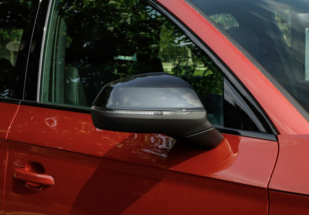 Coques de rétroviseurs noires brillantes pour Audi Q5 II (2018 - 2024)